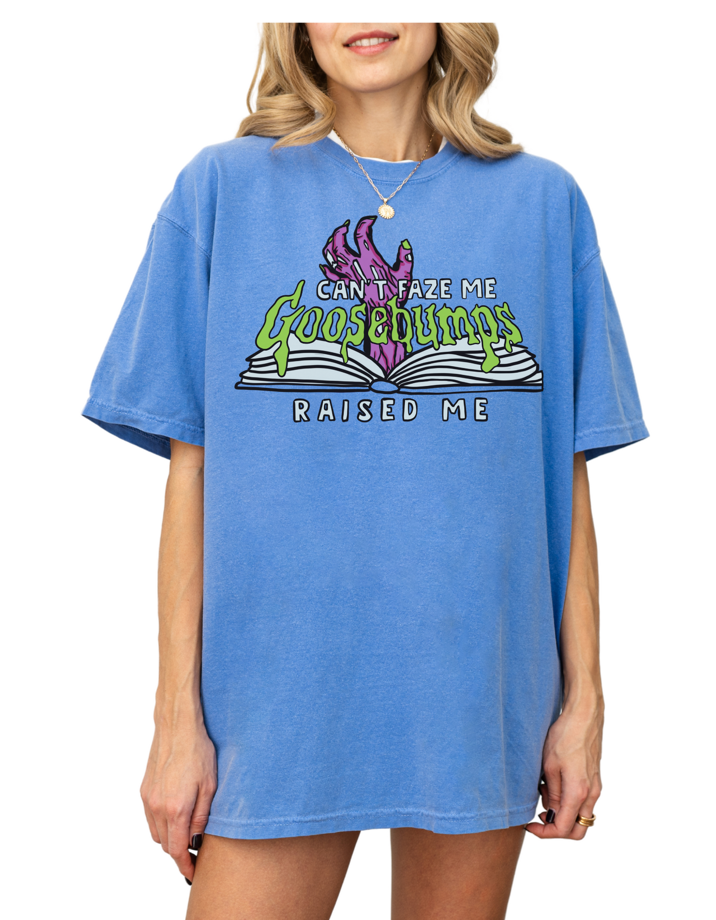 Can't Faze Me - GB Tee - Blue