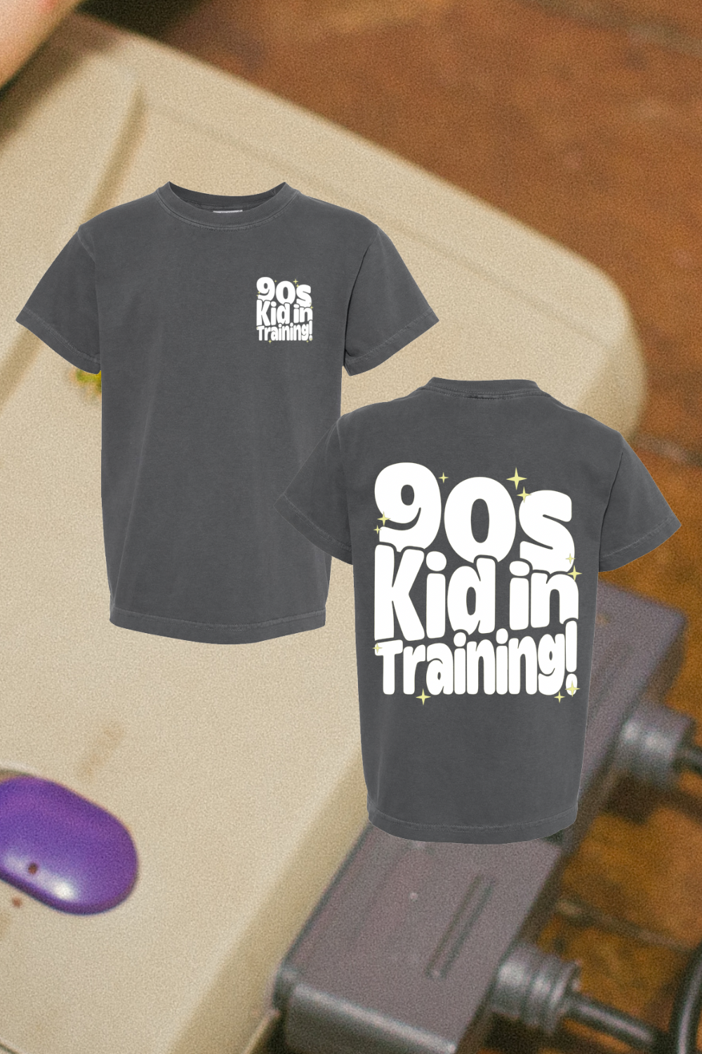 90s Kid in Training Tee
