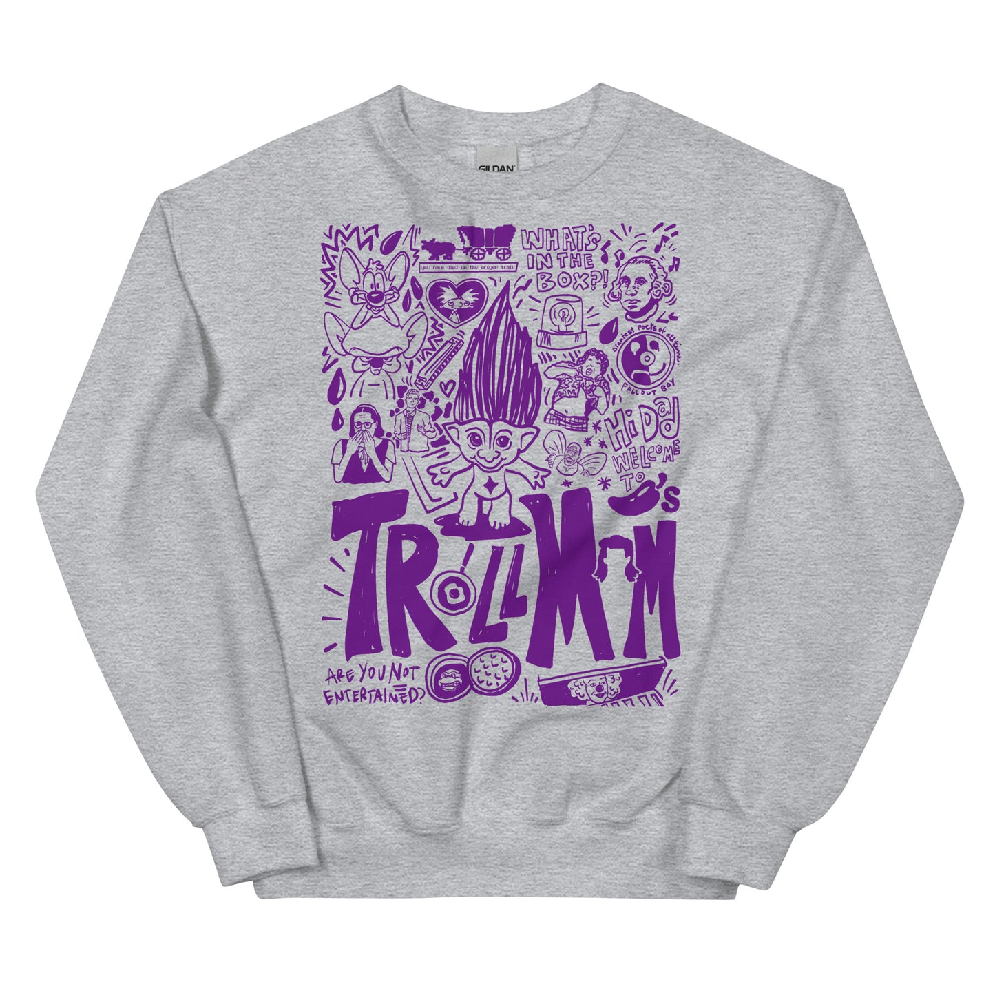 Troll Mom Crewneck Liteweight