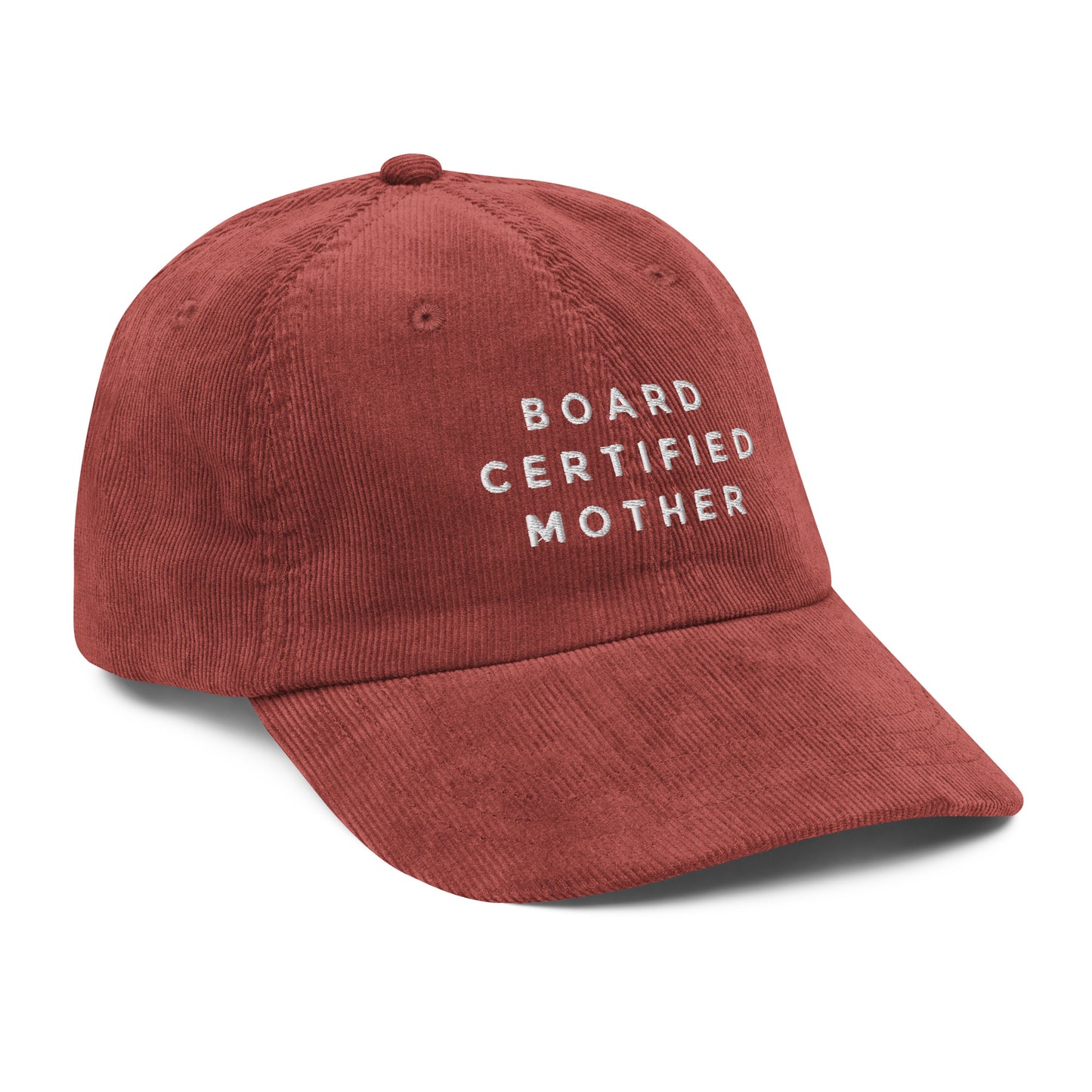 Board Certified Mother - Vintage corduroy cap