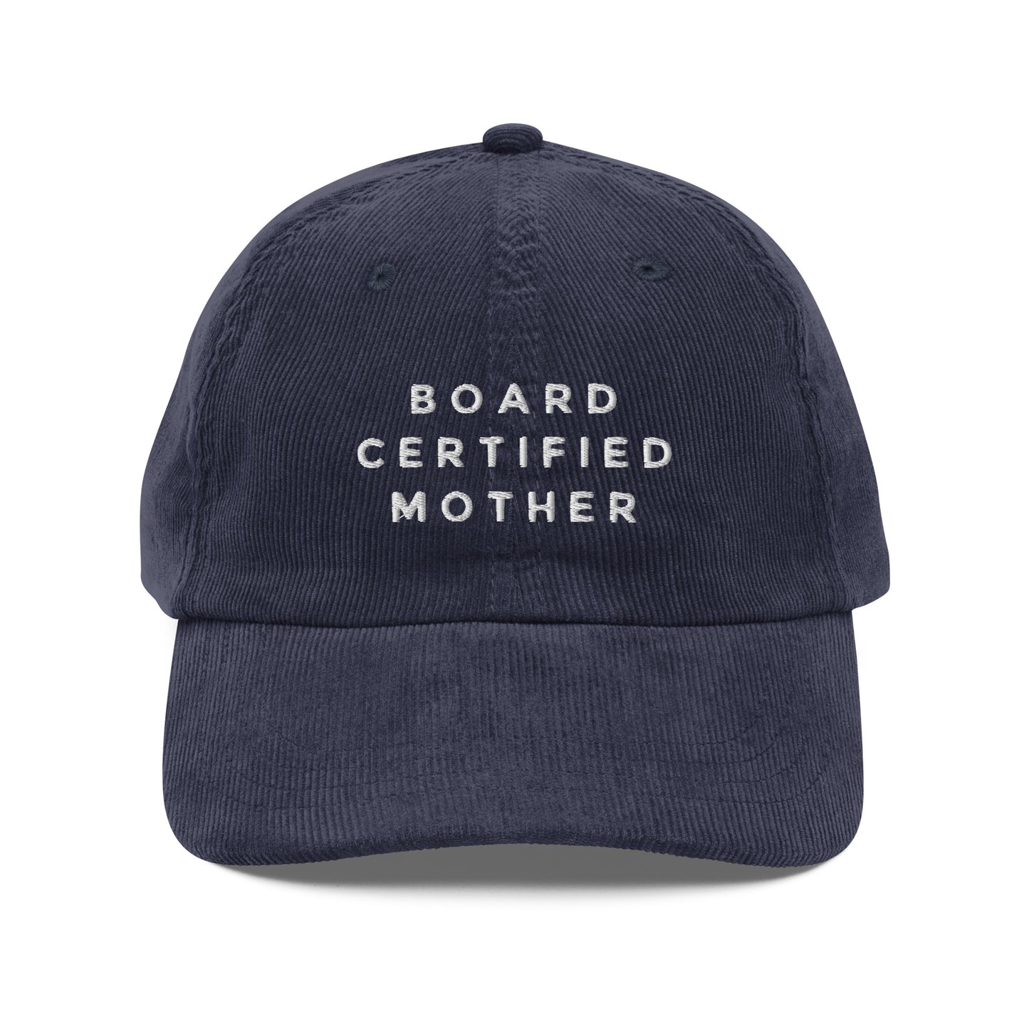 Board Certified Mother - Vintage corduroy cap