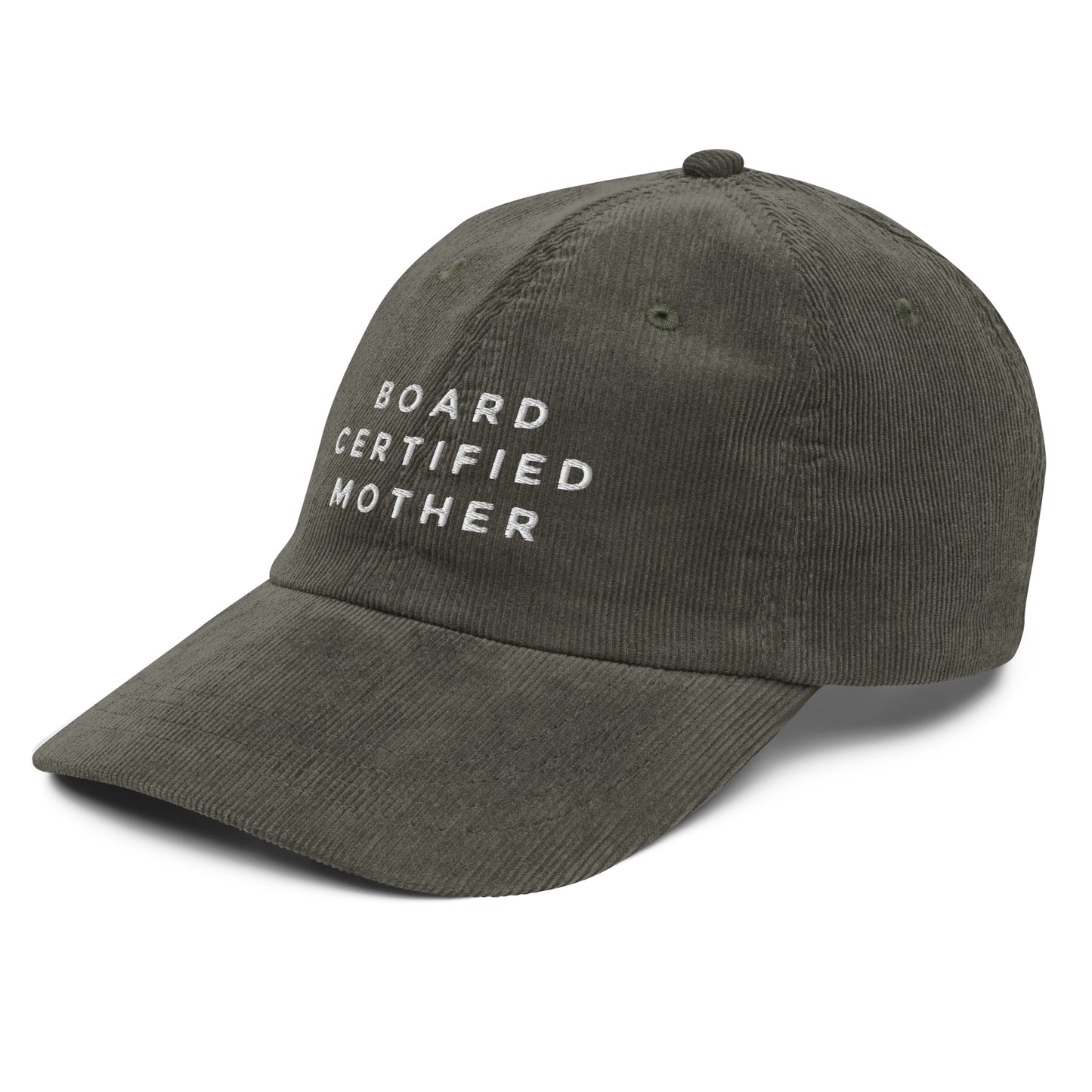 Board Certified Mother - Vintage corduroy cap