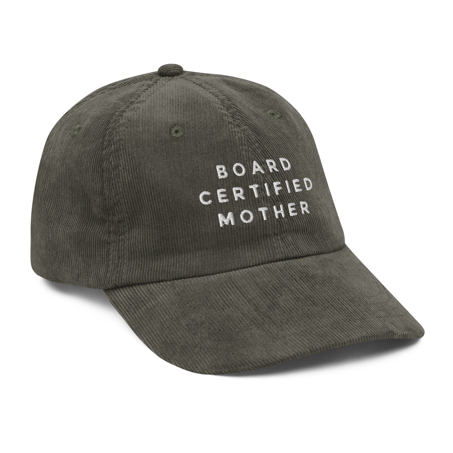 Board Certified Mother - Vintage corduroy cap